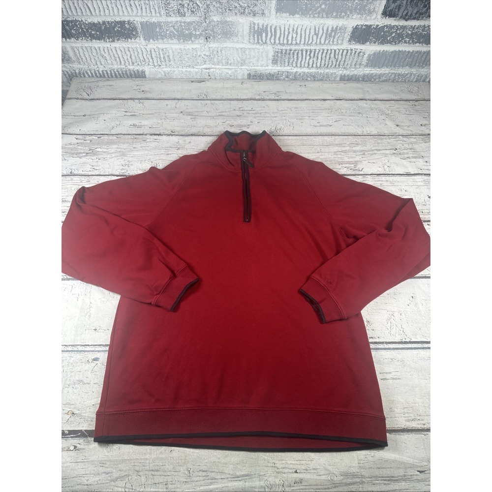 Trump Golf (brand)  Mens XL Maroon  1/4 Zip Pullover Golf Sweatshirt